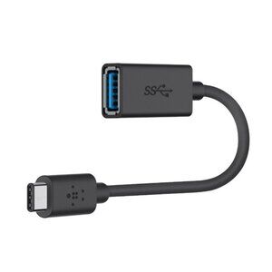 Belkin USB-C To USB A 3.0 Adapter 10 Gbps Data Transfer Speed Compatible